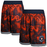 Houston Astros Youth Outfielder Shorts - Navy/Orange - MLB Online
