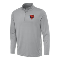 Chicago Bears Antigua Reprocess Quarter-Zip Top Gray
