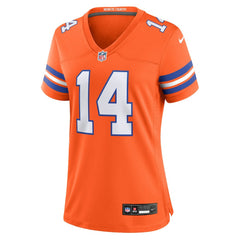 Nike Courtland Sutton Denver Broncos Women's Mile High Collection 1977 Throwback Player Game Jersey Orange