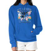 St. Louis Blues G-III 4Her by Carl Banks Women's Flower Logo Pullover Hoodie - Blue - NHL 201906145