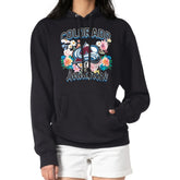 Colorado Avalanche G-III 4Her by Carl Banks Women's Flower Logo Pullover Hoodie - Black - NHL 201906155