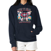 Montreal Canadiens G-III 4Her by Carl Banks Women's Flower Logo Pullover Hoodie - Navy - NHL 201906178