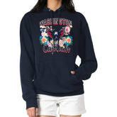 Washington Capitals G-III 4Her by Carl Banks Women's Flower Logo Pullover Hoodie - Navy - NHL 201906180