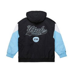 Utah Hockey Club Mitchell & Ness Retro Anorak Half-Zip Jacket - Black - NHL 201906426