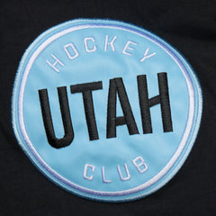 Utah Hockey Club Mitchell & Ness Retro Anorak Half-Zip Jacket - Black - NHL 201906426