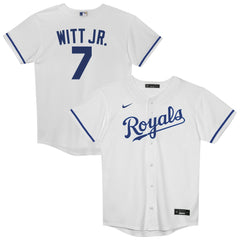 Bobby Witt Jr. Kansas City Royals Nike Preschool Home Replica Player Jersey - White - Nike Online