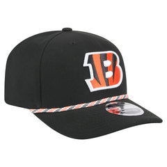 Cincinnati Bengals New Era Gameday Multi Rope 9SEVENTY Stretch-Snap Hat Black
