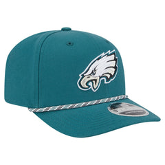 Philadelphia Eagles New Era Gameday Multi Rope 9SEVENTY Stretch-Snap Hat Midnight Green
