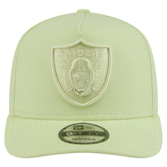 Las Vegas Raiders New Era Color Pack 9FIFTY Snapback Hat Light Green