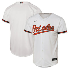 Baltimore Orioles Nike Youth Home Replica Jersey - White - Nike Lifestyle