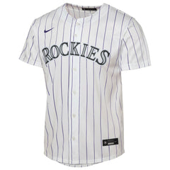 Colorado Rockies Nike Youth Home Replica Jersey - White - Nike Lifestyle