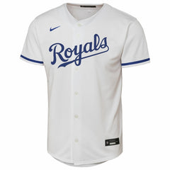 Kansas City Royals Nike Youth Home Replica Jersey - White - Nike Sale
