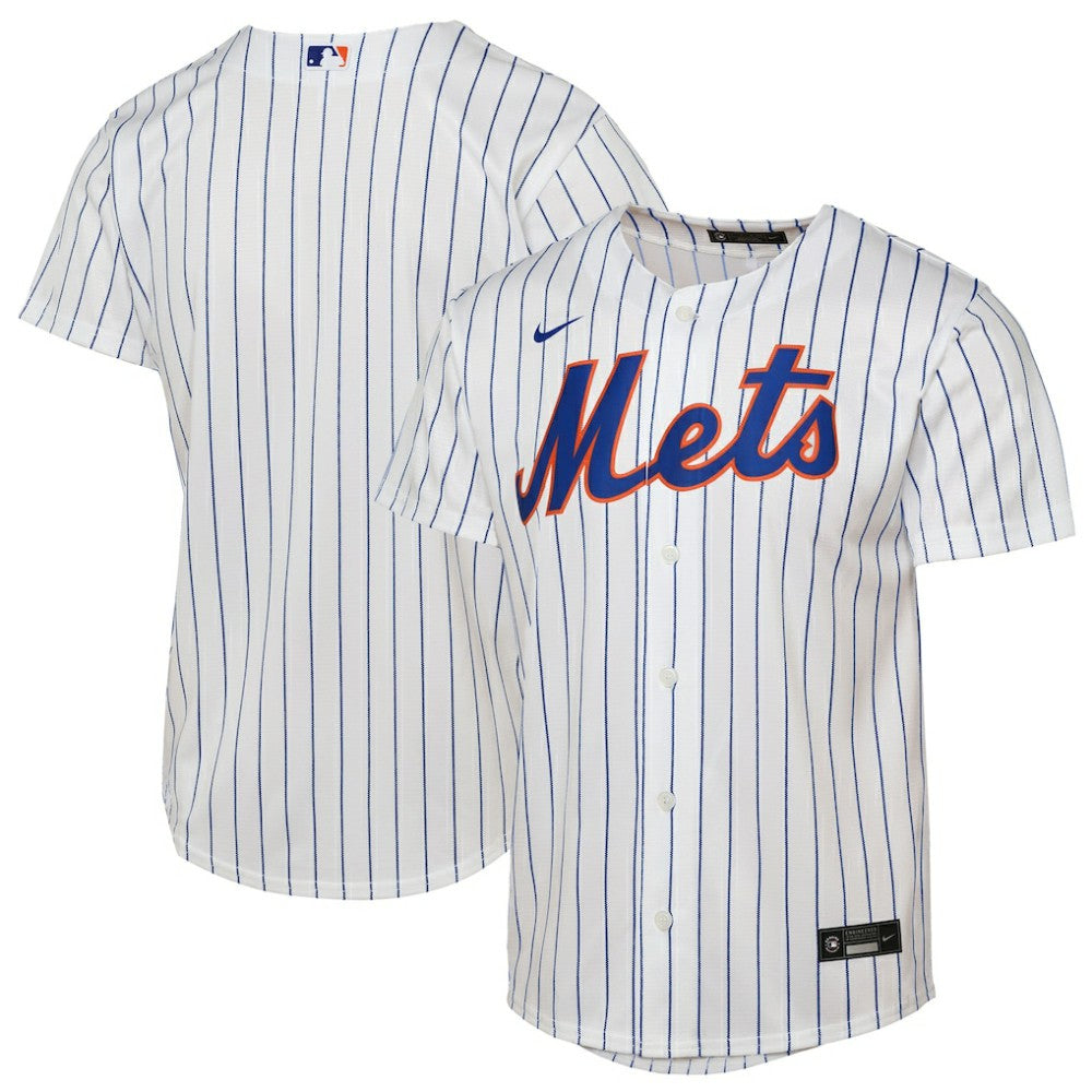 New York Mets Nike Youth Home Replica Jersey - White - Nike Online