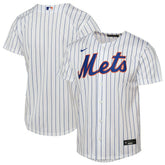 New York Mets Nike Youth Home Replica Jersey - White - Nike Online