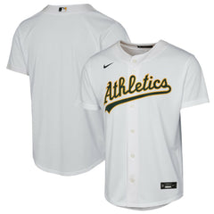 Athletics Nike Youth Home Replica Jersey - White - Nike Sale