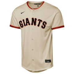 San Francisco Giants Nike Youth Home Replica Jersey - Cream - Nike on Sale