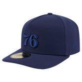 Philadelphia 76ers Colorpack A-Frame Pinch Front 59FIFTY Fitted Hat Navy | New Era outlet