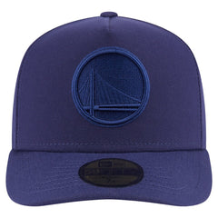 Golden State Warriors Colorpack A-Frame Pinch Front 59FIFTY Fitted Hat for sale Navy | New Era Near Me
