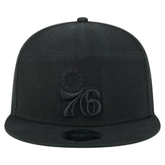 Philadelphia 76ers Adventure Canvas Split Panel 9FIFTY Snapback Hat Black | New Era Near Me