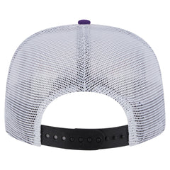 Sacramento Kings Throwback Dye Golfer Snapback Hat Black/Purple | New Era Lifestyle