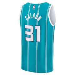 Tidjane Salaun Charlotte Hornets 2024 NBA Draft Fast Break Player Jersey Icon Edition Teal | Fanatics online