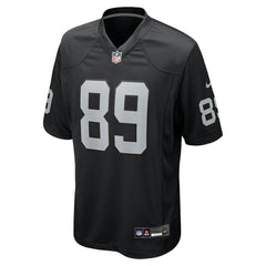 Nike Brock Bowers Las Vegas Raiders Youth Game Jersey Black