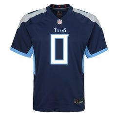 Nike Calvin Ridley Tennessee Titans Youth Game Jersey Navy