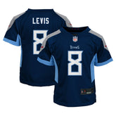 Nike Will Levis Tennessee Titans Preschool Game Jersey Navy