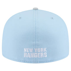 New York Rangers New Era Color Pack 2-Tone 59FIFTY Fitted Hat - Light Blue/Gray - NHL 201912224