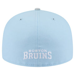 Boston Bruins New Era Color Pack Two-Tone 59FIFTY Fitted Hat - Light Blue/Gray - NHL 201912237