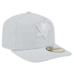 Pittsburgh Penguins New Era Color Pack A-Frame 59FIFTY Fitted Hat - Gray - NHL 201912242