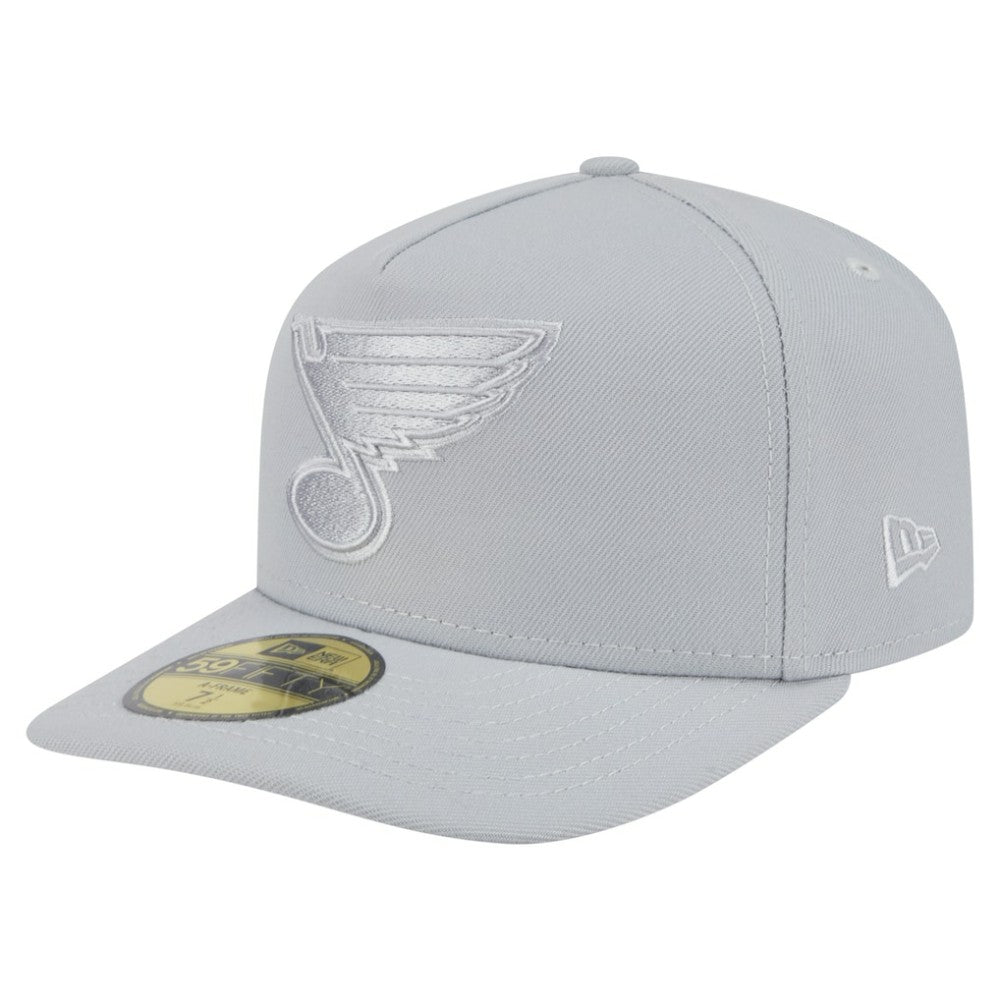 St. Louis Blues New Era Color Pack A-Frame 59FIFTY Fitted Hat - Gray - NHL 201912245