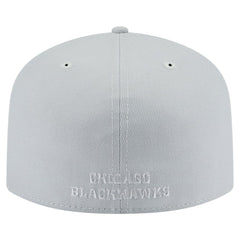 Chicago Blackhawks New Era Color Pack A-Frame 59FIFTY Fitted Hat - Gray - NHL 201912257