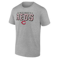 Cincinnati Reds Swagger T-Shirt - Heather Gray - MLB on Sale
