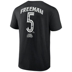 Freddie Freeman Los Angeles Dodgers Mister Cartoon Name & Number T-Shirt - Black - MLB Online