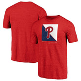 Philadelphia Phillies Pregame Vibe Tri-Blend T-Shirt - Red - MLB Online