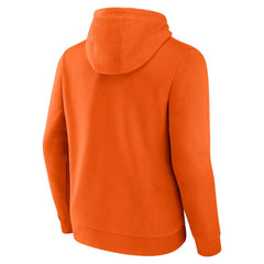 Anaheim Ducks Fanatics Primary Logo Fleece Pullover Hoodie - Orange - NHL 201915596