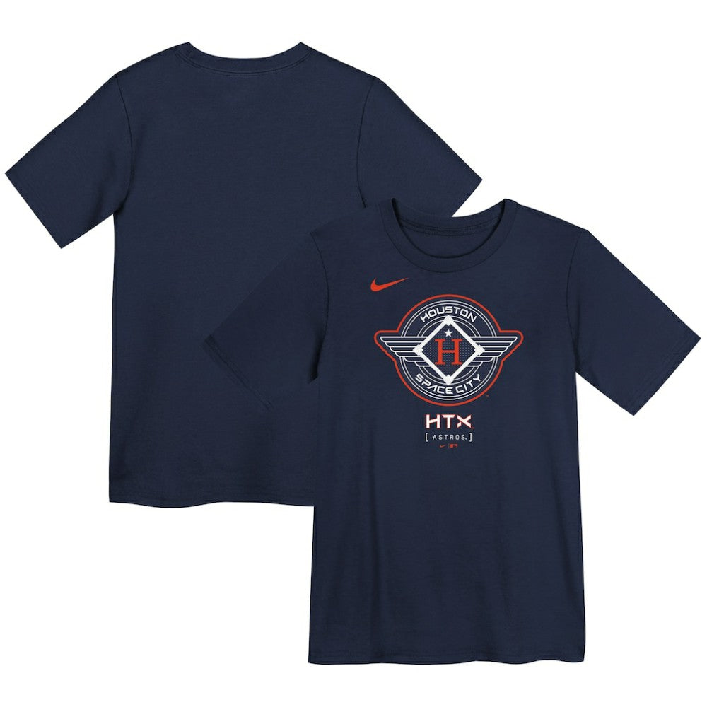 Houston Astros Nike Preschool 2025 City Connect T-Shirt - Navy - Nike Lifestyle