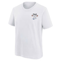 Washington Nationals Nike Youth 2025 City Connect T-Shirt - White - Nike on Sale