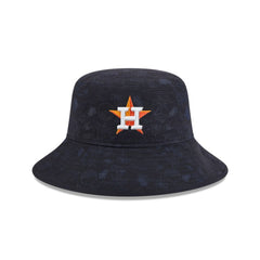 Houston Astros New Era Youth 2025 Spring Training All Over Print Bucket Hat - Navy - New Era Sale