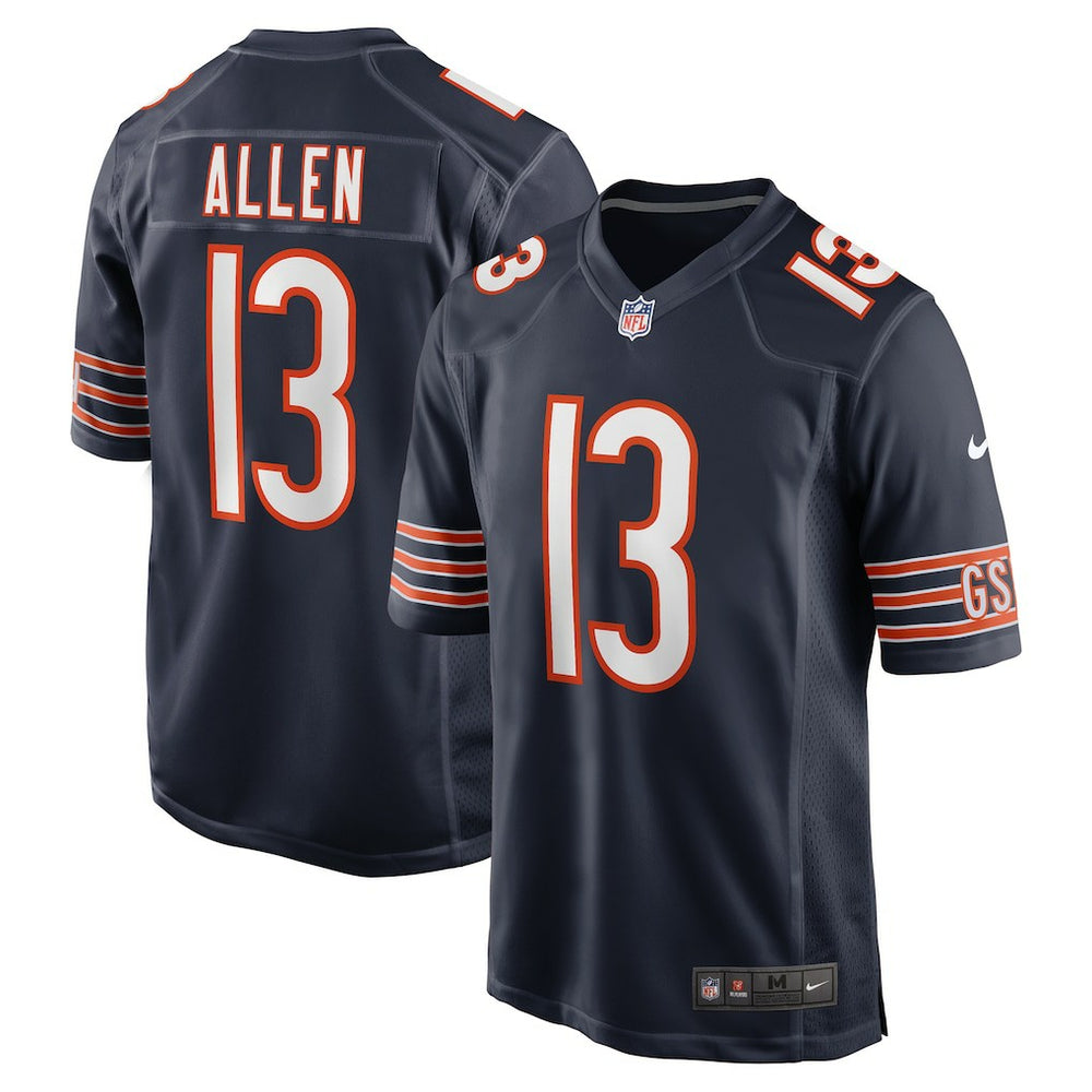 Nike Keenan Allen Chicago Bears Team Game Jersey Navy