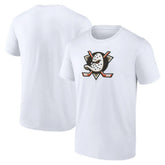 Anaheim Ducks Primary Logo T-Shirt - White - NHL 201922019
