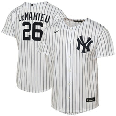 DJ LeMahieu New York Yankees Nike Youth Home Replica Player Jersey - White - Nike on Sale
