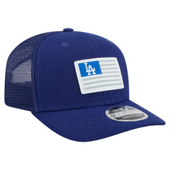 Los Angeles Dodgers New Era Flag 9SEVENTY Stretch-Snap Hat - Royal - New Era Lifestyle