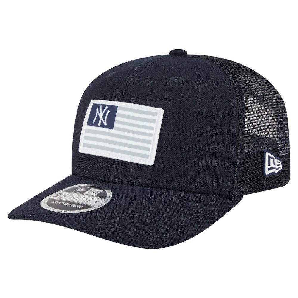 New York Yankees New Era Flag 9SEVENTY Stretch-Snap Hat - Navy - New Era Sale