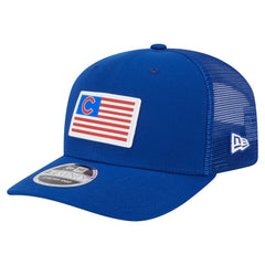 Chicago Cubs New Era Flag 9SEVENTY Stretch-Snap Hat - Royal - New Era Lifestyle