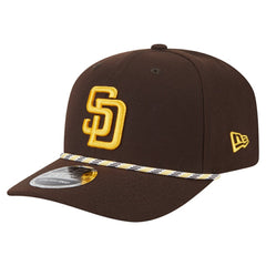 San Diego Padres New Era Multi-Rope 9SEVENTY Stretch-Snap Hat - Brown - New Era Lifestyle