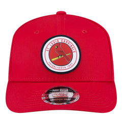 St. Louis Cardinals New Era Circle Patch 9SEVENTY Stretch-Snap Hat - Red - New Era Online