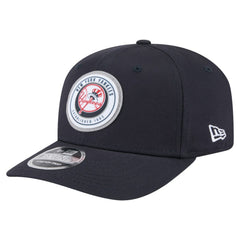 New York Yankees New Era Circle Patch 9SEVENTY Stretch-Snap Hat - Navy - New Era Online