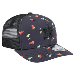 Houston Astros New Era Adventure Drinks Pattern 9SEVENTY Stretch-Snap Hat - Black - New Era on Sale